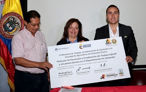 Estructurar firmó el Pacto contra el Trabajo Infantil