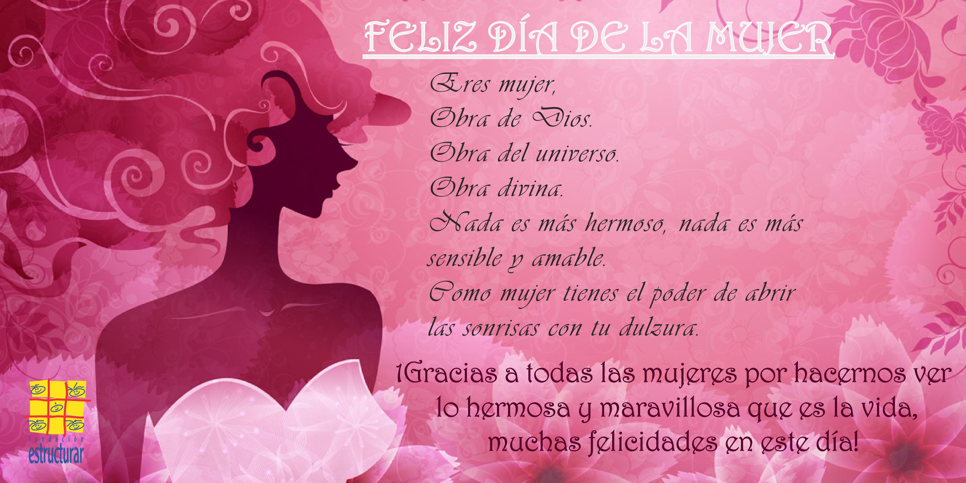 ¡Feliz Día de la Mujer!