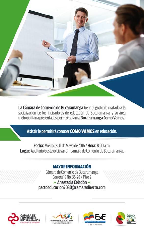 INVITACIÓN BUCARAMANGA CÓMO VAMOS