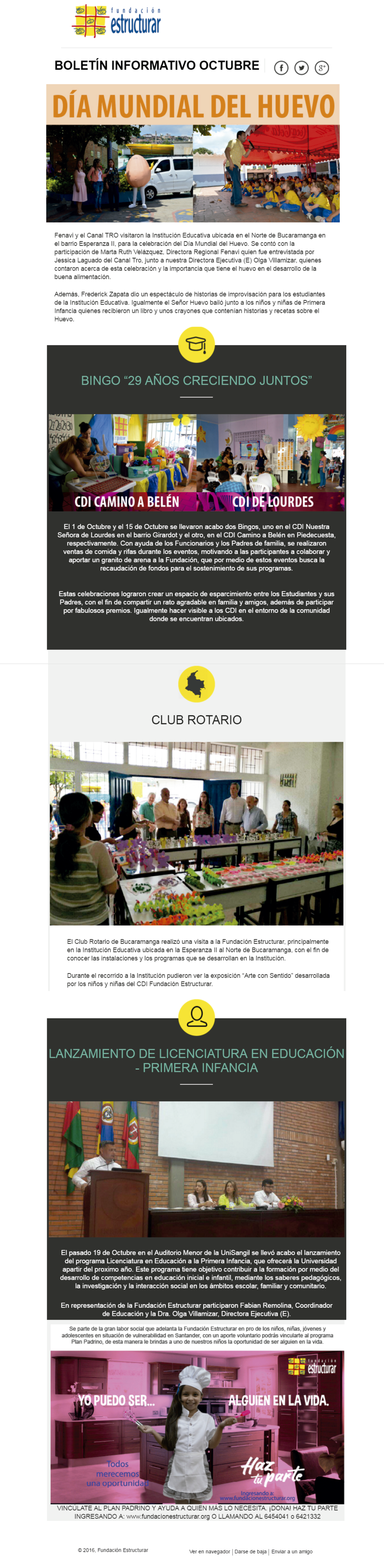 BOLETÍN INFORMATIVO OCTUBRE 