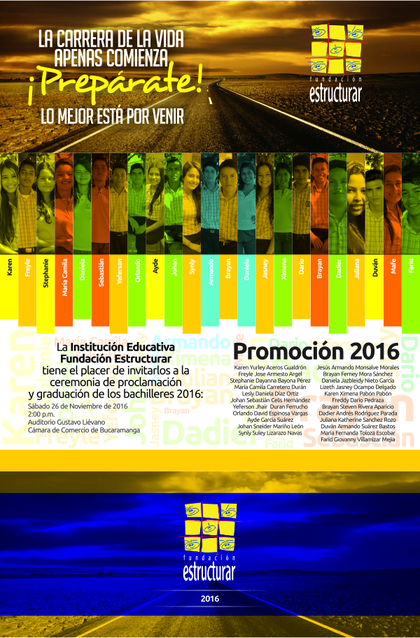 INVITACIÓN GRADOS 11°