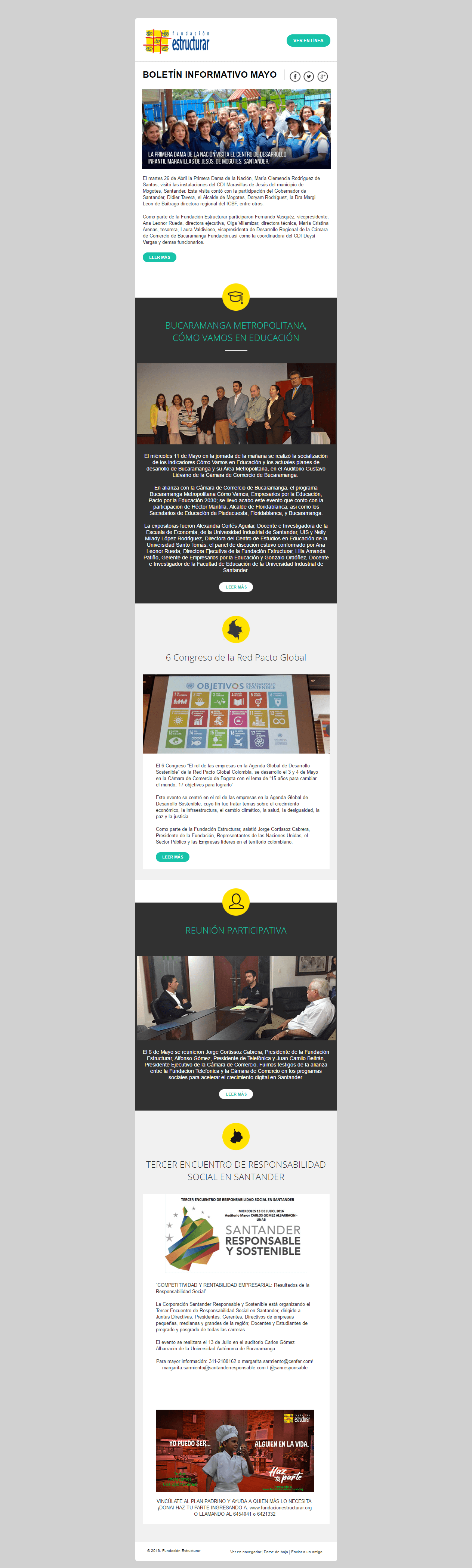 BOLETÍN INFORMATIVO MAYO